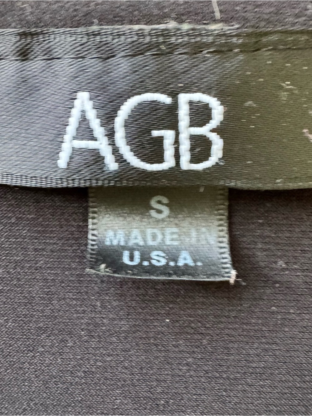 Vintage AGB V-Neck Batwing Top - Picture 4 of 7